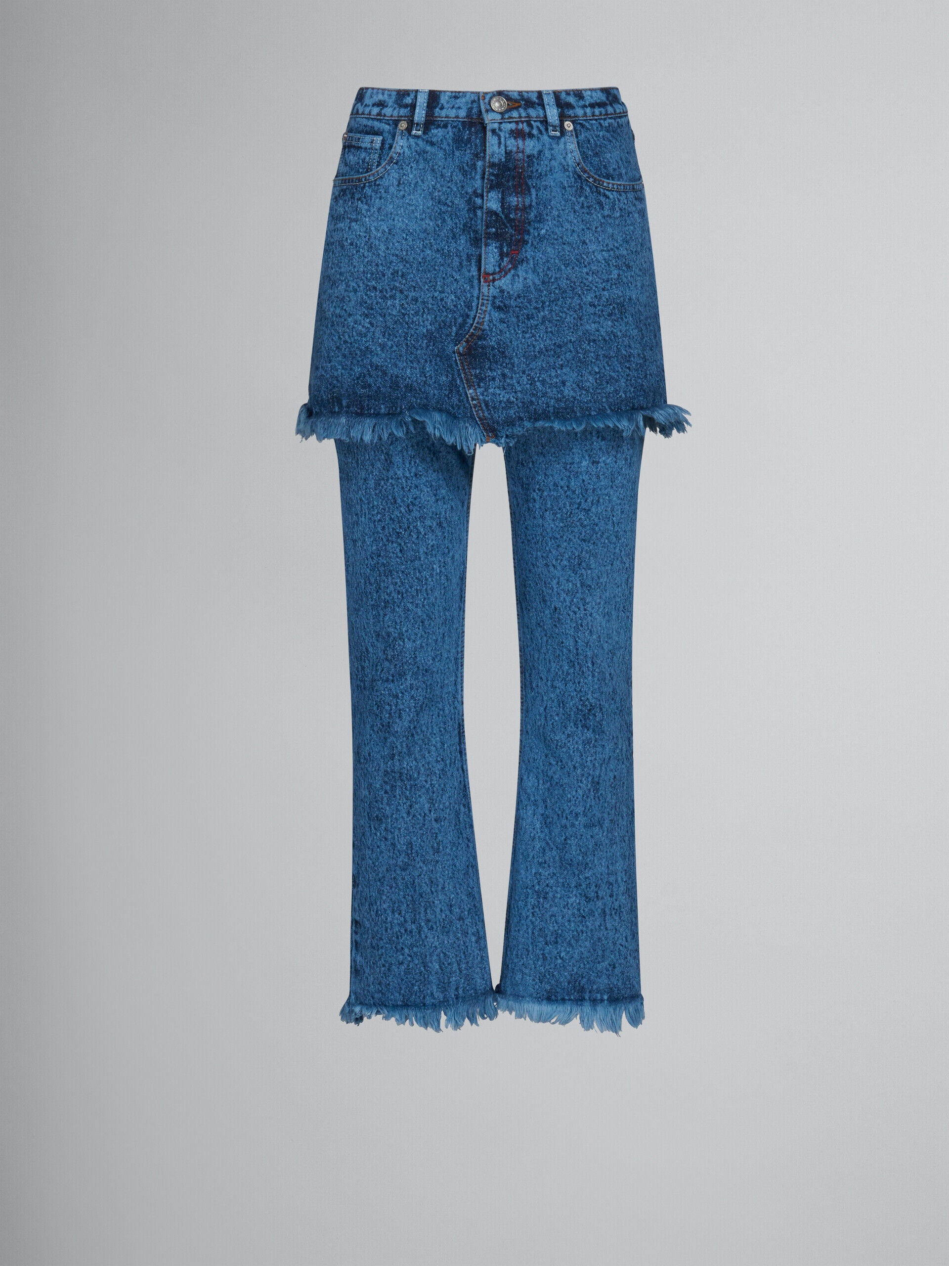 Blue Fibres Straight-Leg Jeans