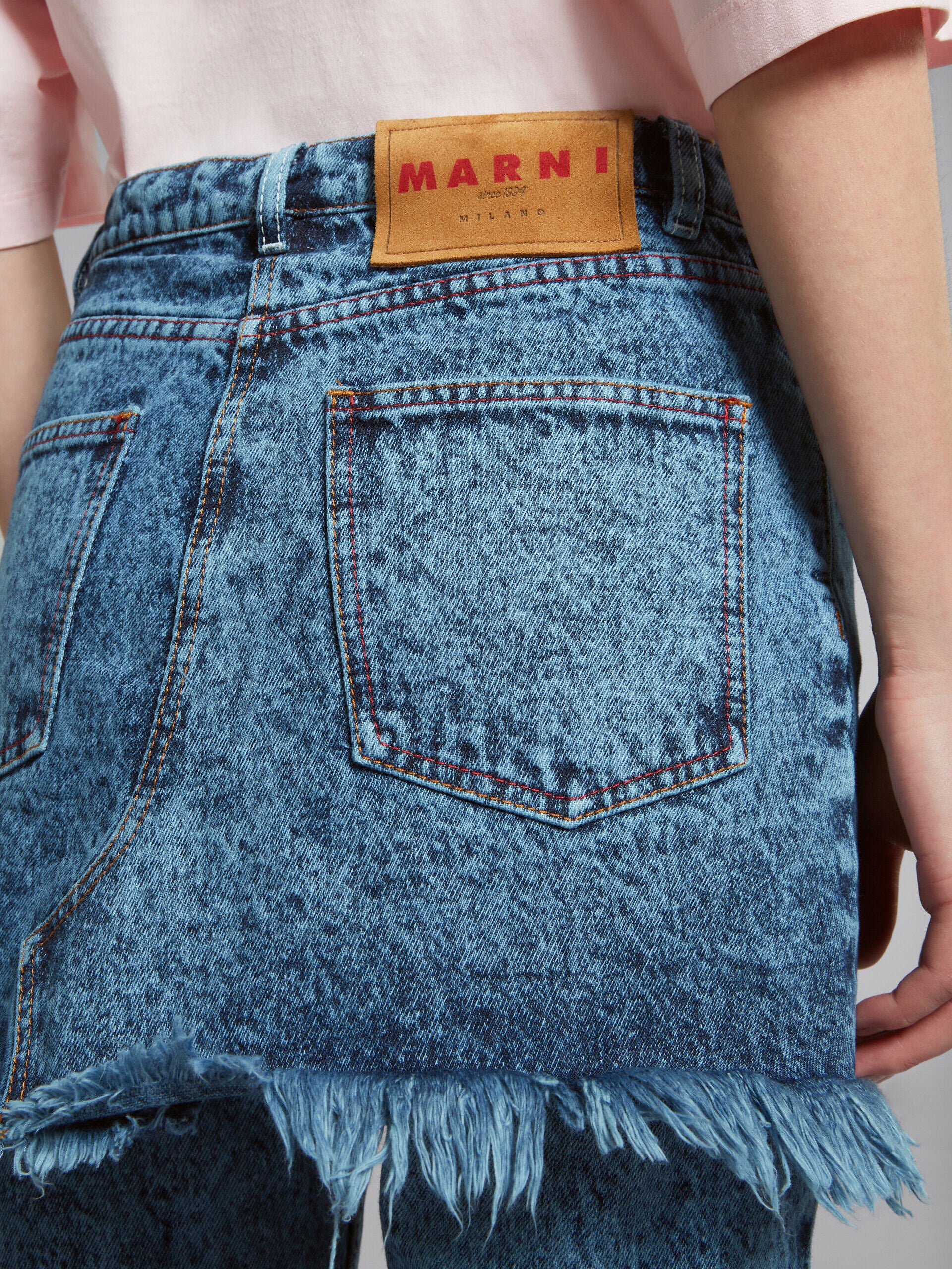 Blue Fibres Straight-Leg Jeans