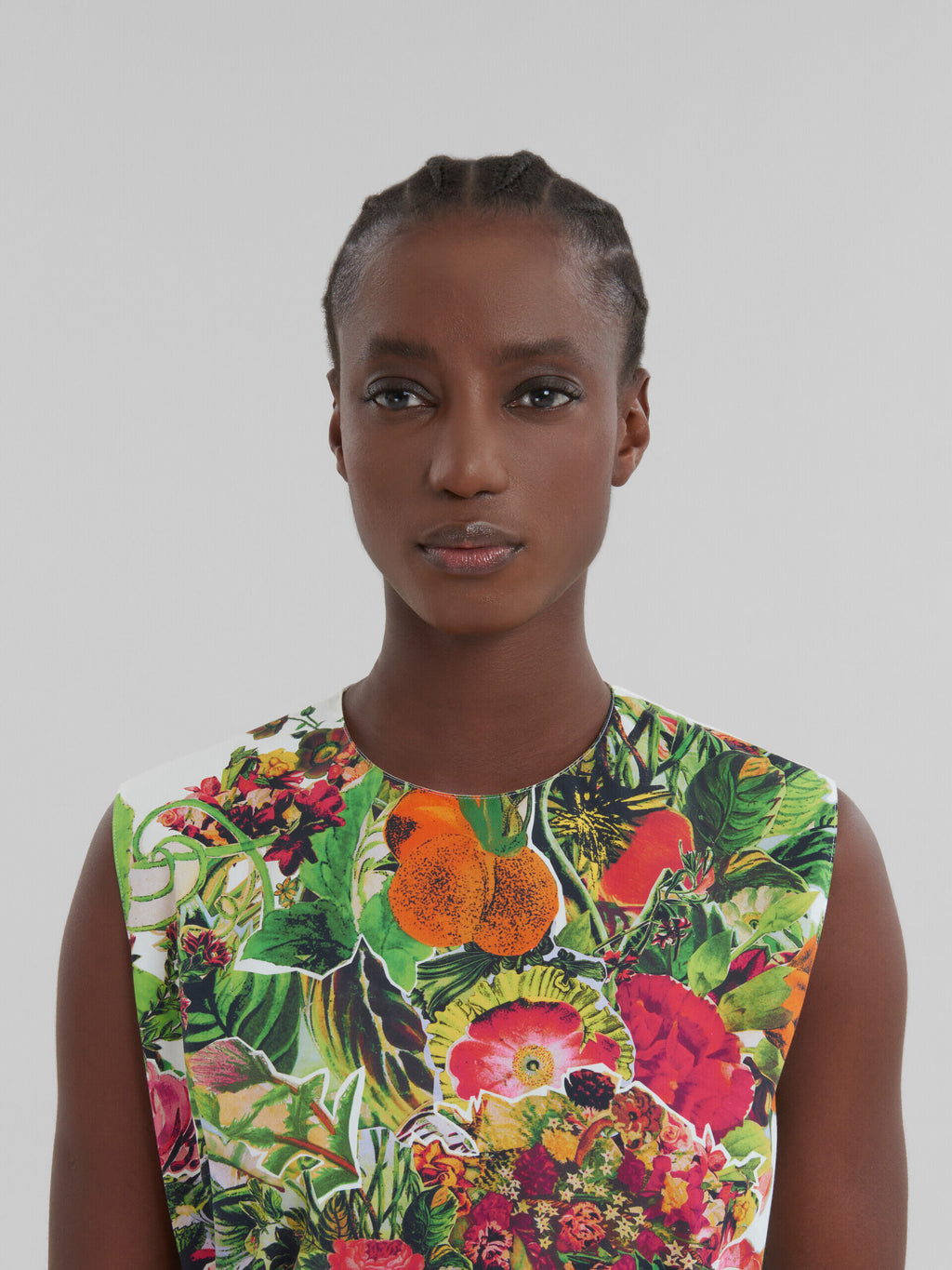 White Fibres Pattern Shirt