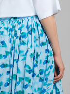 Blue Fibres Skirt