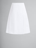 White Fibres Long Skirt