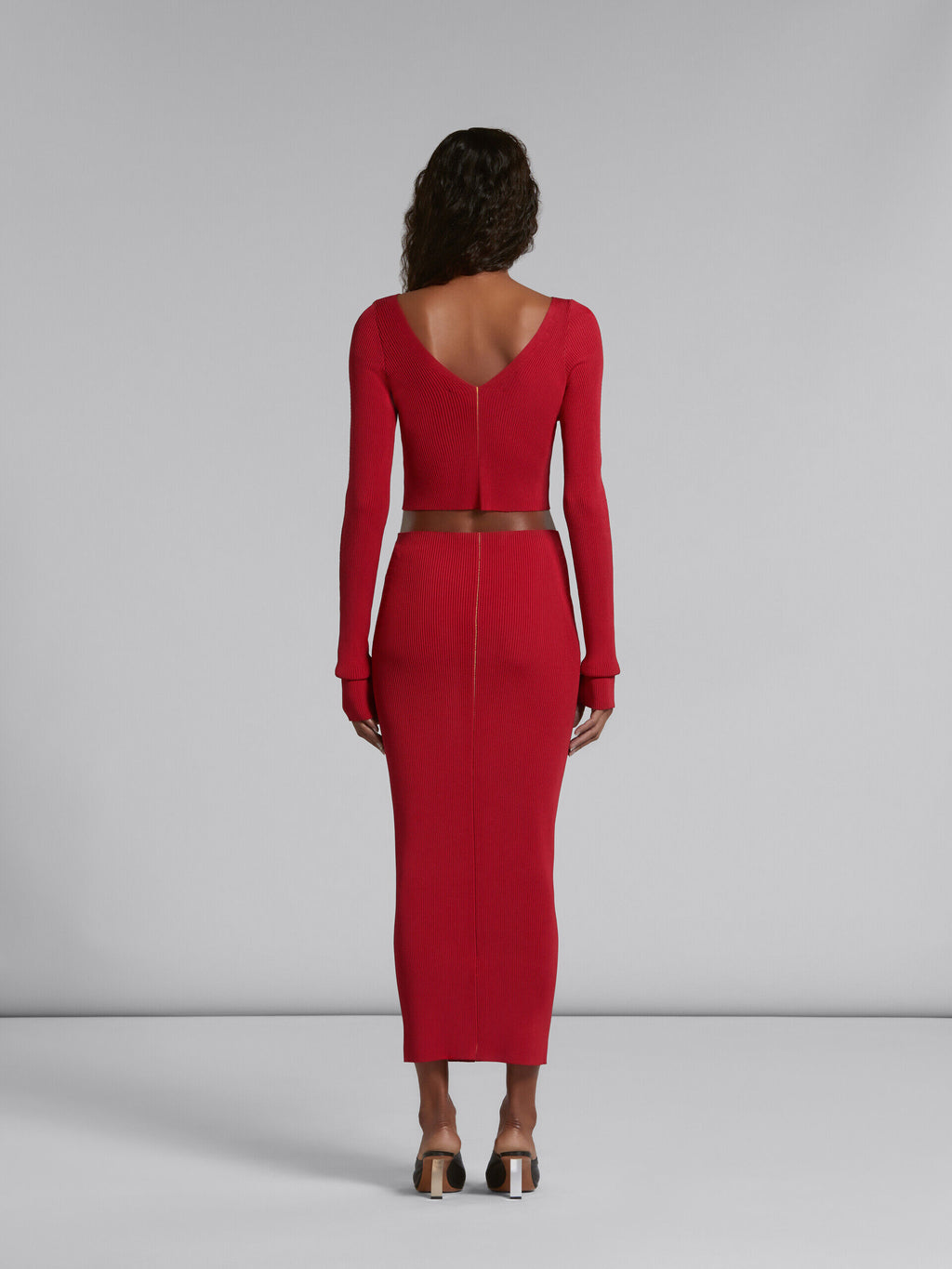 Orange Fibres Long Skirt