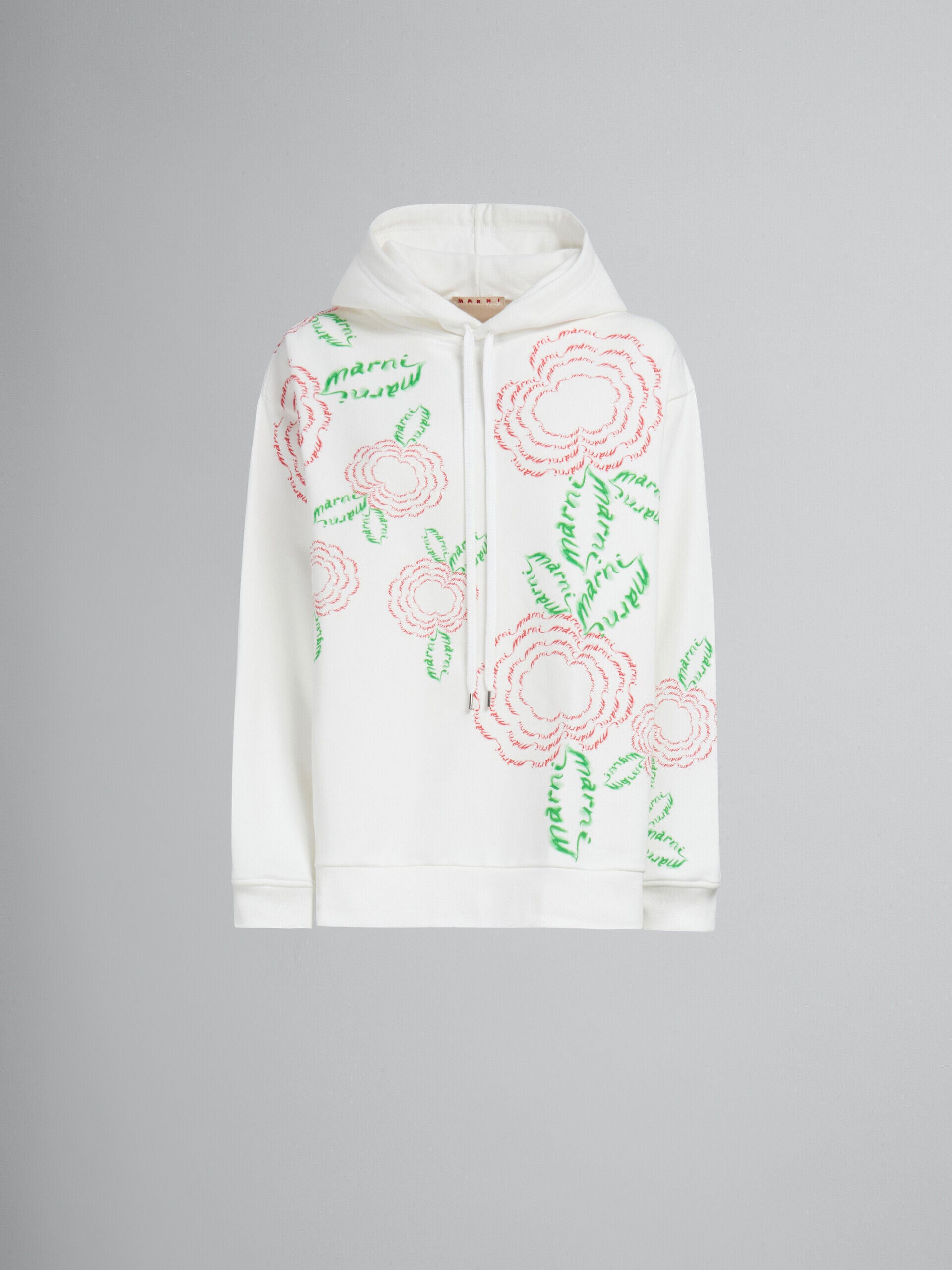 White Fibres Hoodie