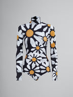 Black Fibres One-Piece Swimsuit