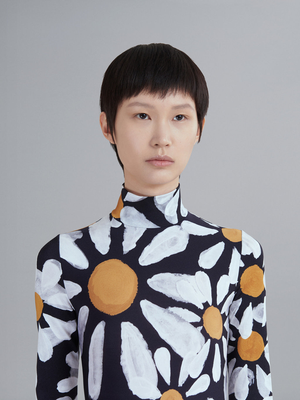 Black Fibres One-Piece Swimsuit