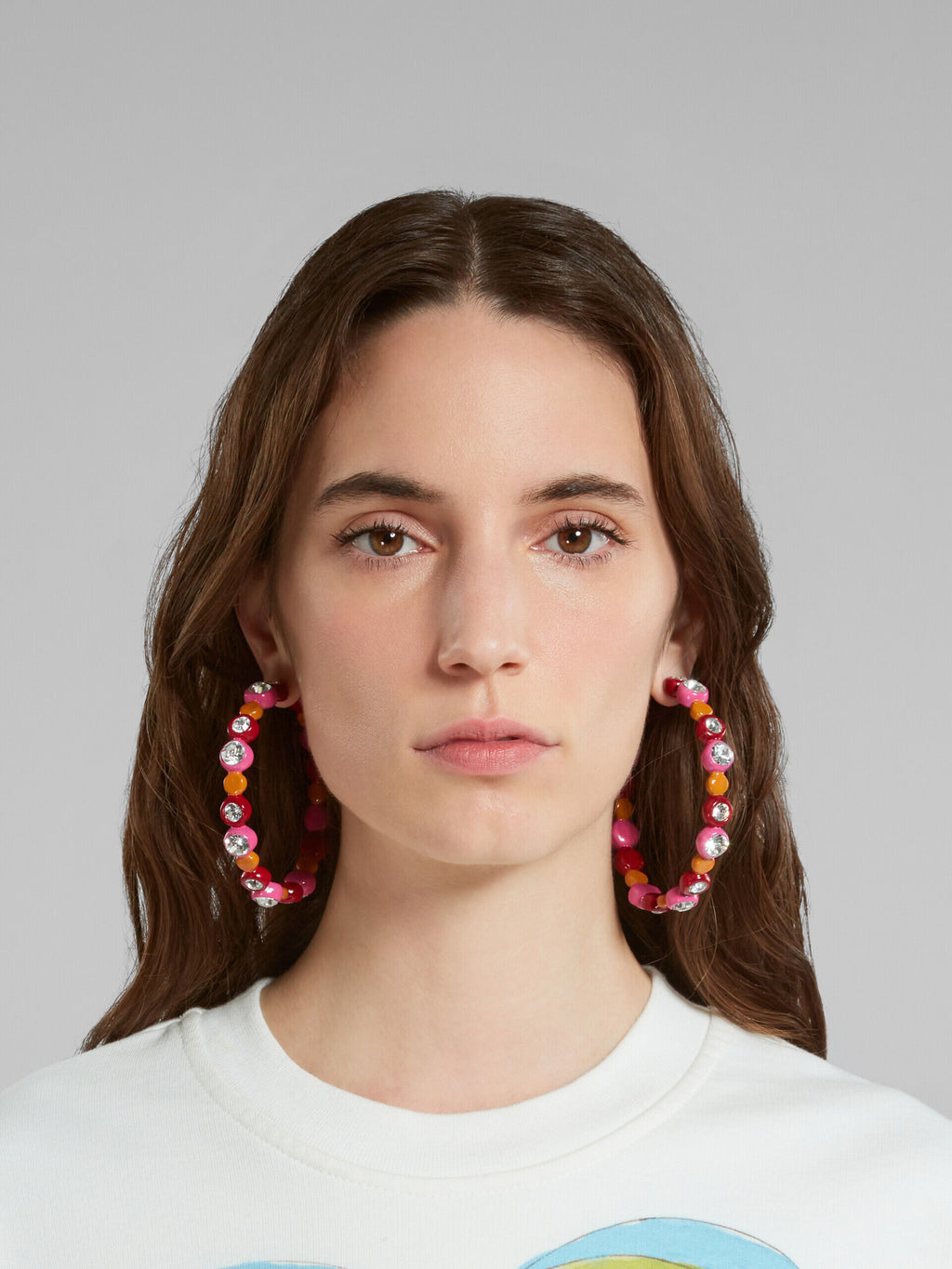 Multicolor Fibres Earrings