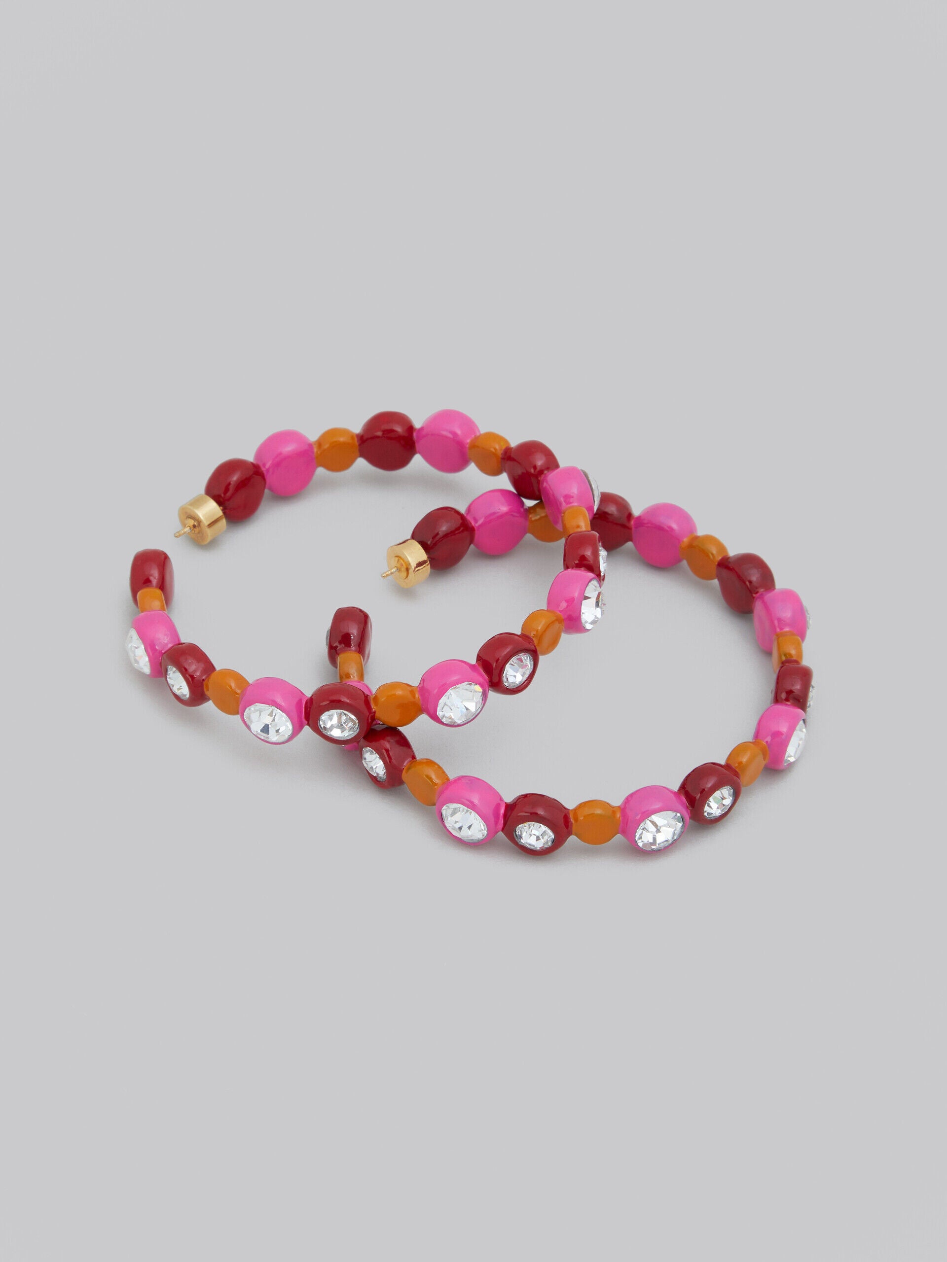 Multicolor Fibres Earrings