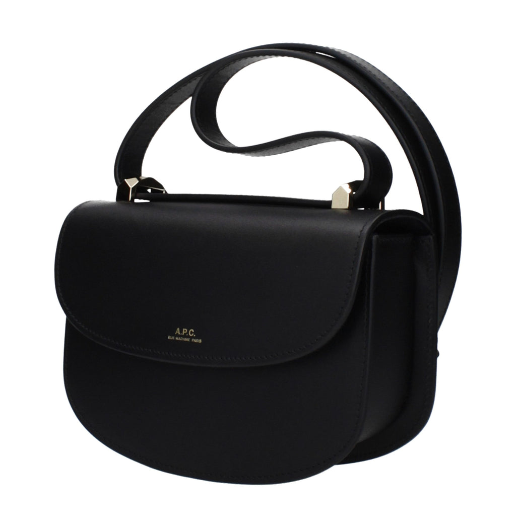 Black Leather Shoulder Bag