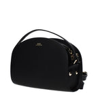 Black Leather Crossbody Bag