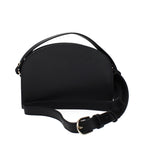 Black Leather Crossbody Bag