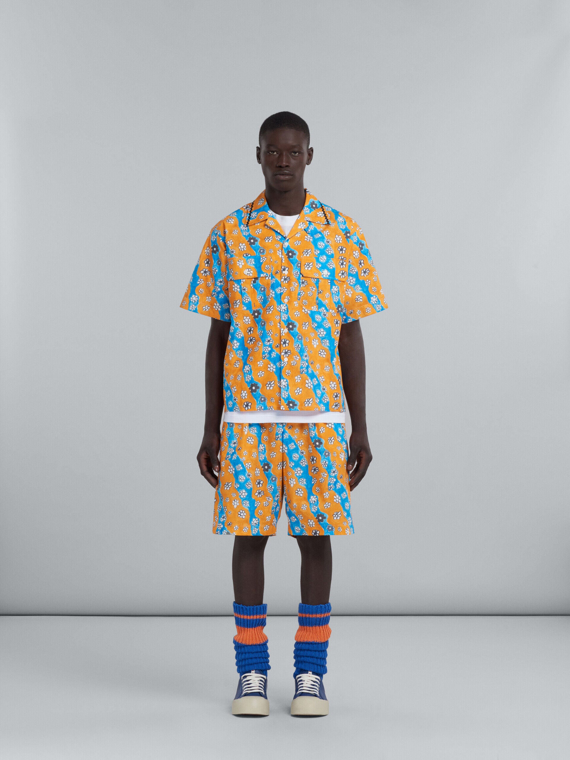 Yellow Fibres Knee Length