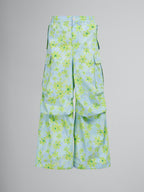 Bicolor Fibres Cargo Shorts