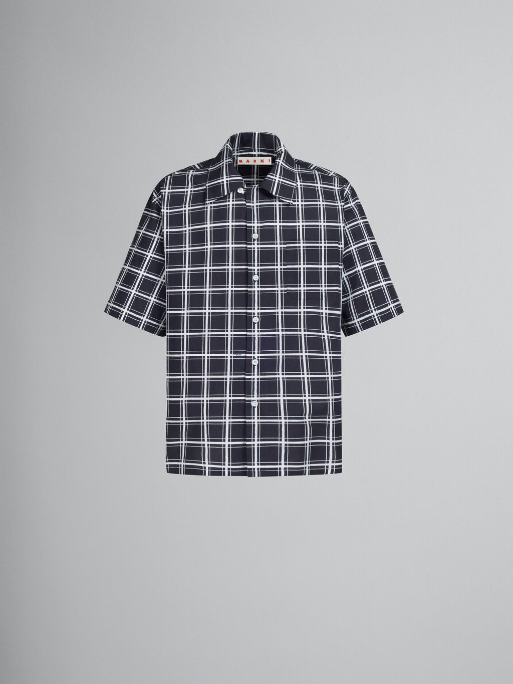 Black Fibres Pattern Shirt