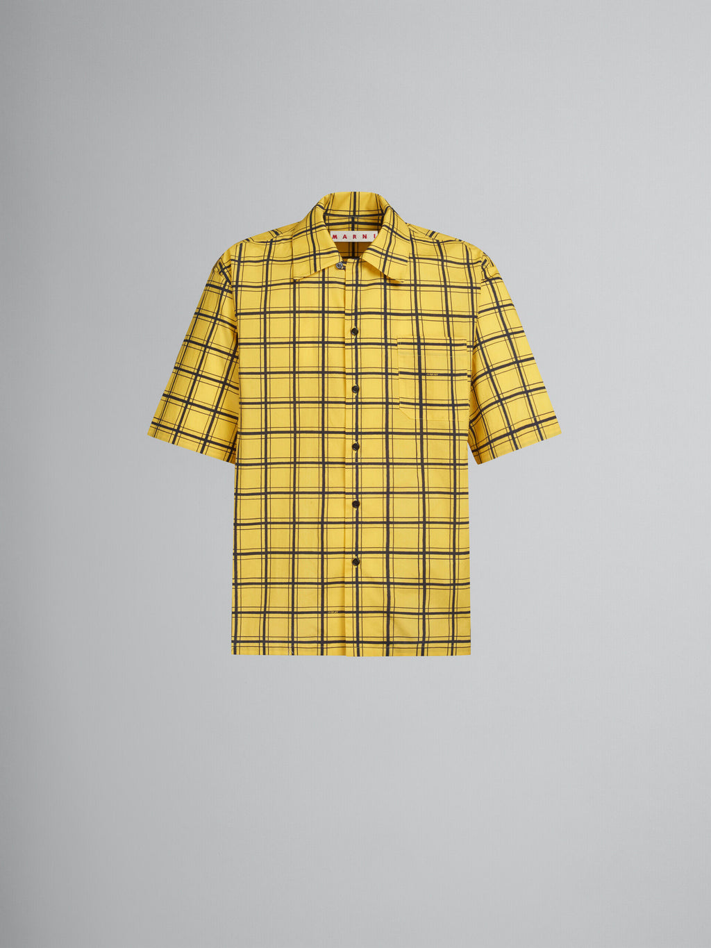 Yellow Fibres Pattern Shirt