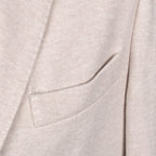 Beige Cashmere Blazer