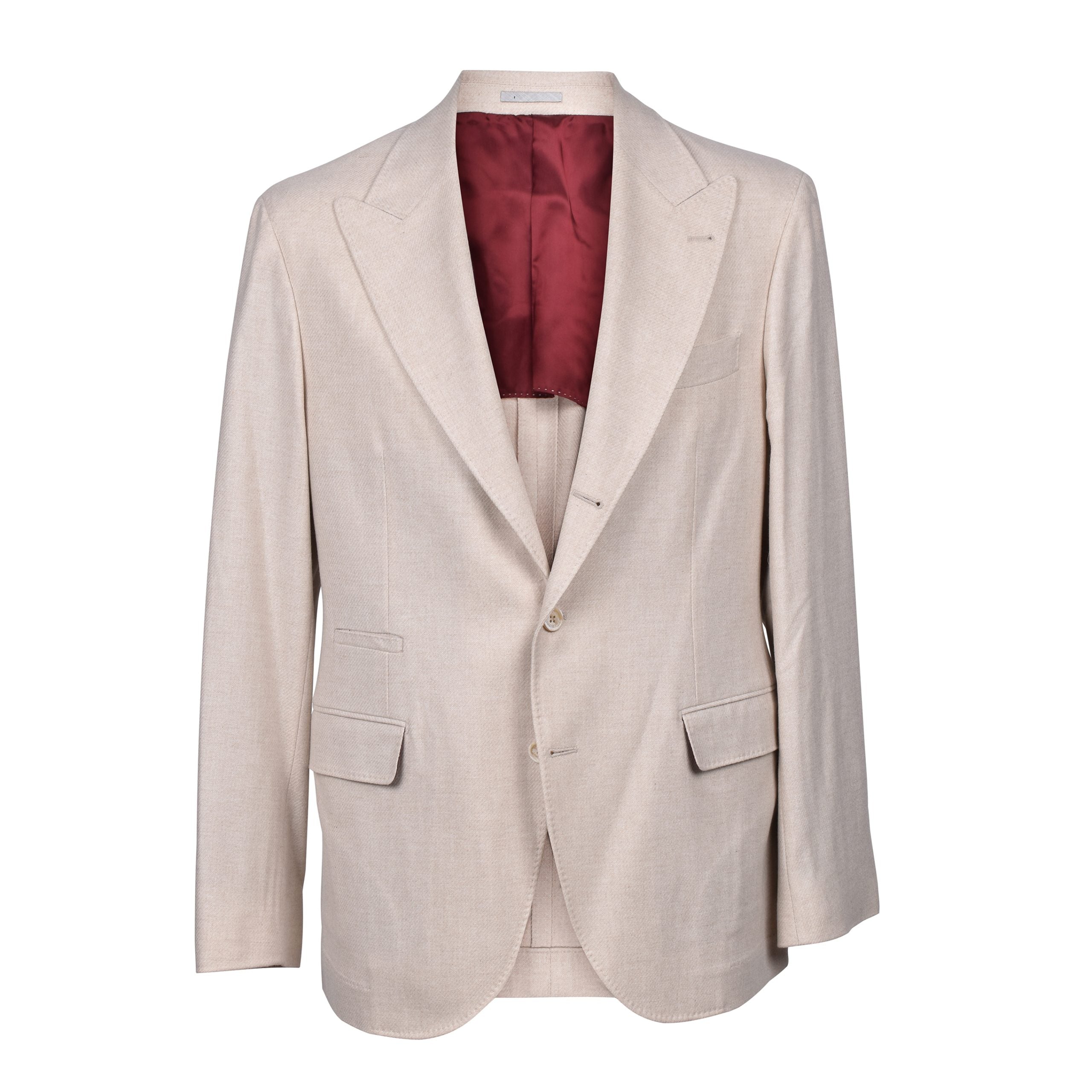 Beige Wool Blazer