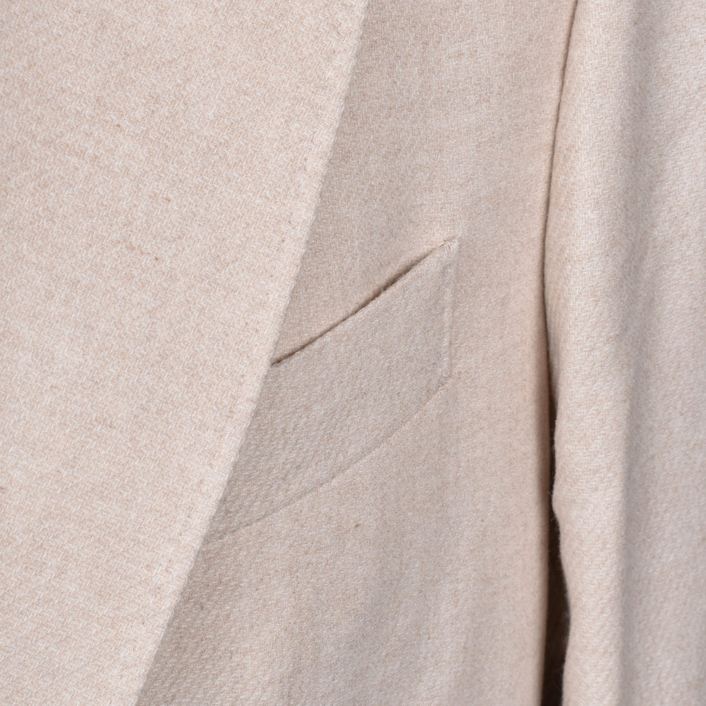 Beige Wool Blazer