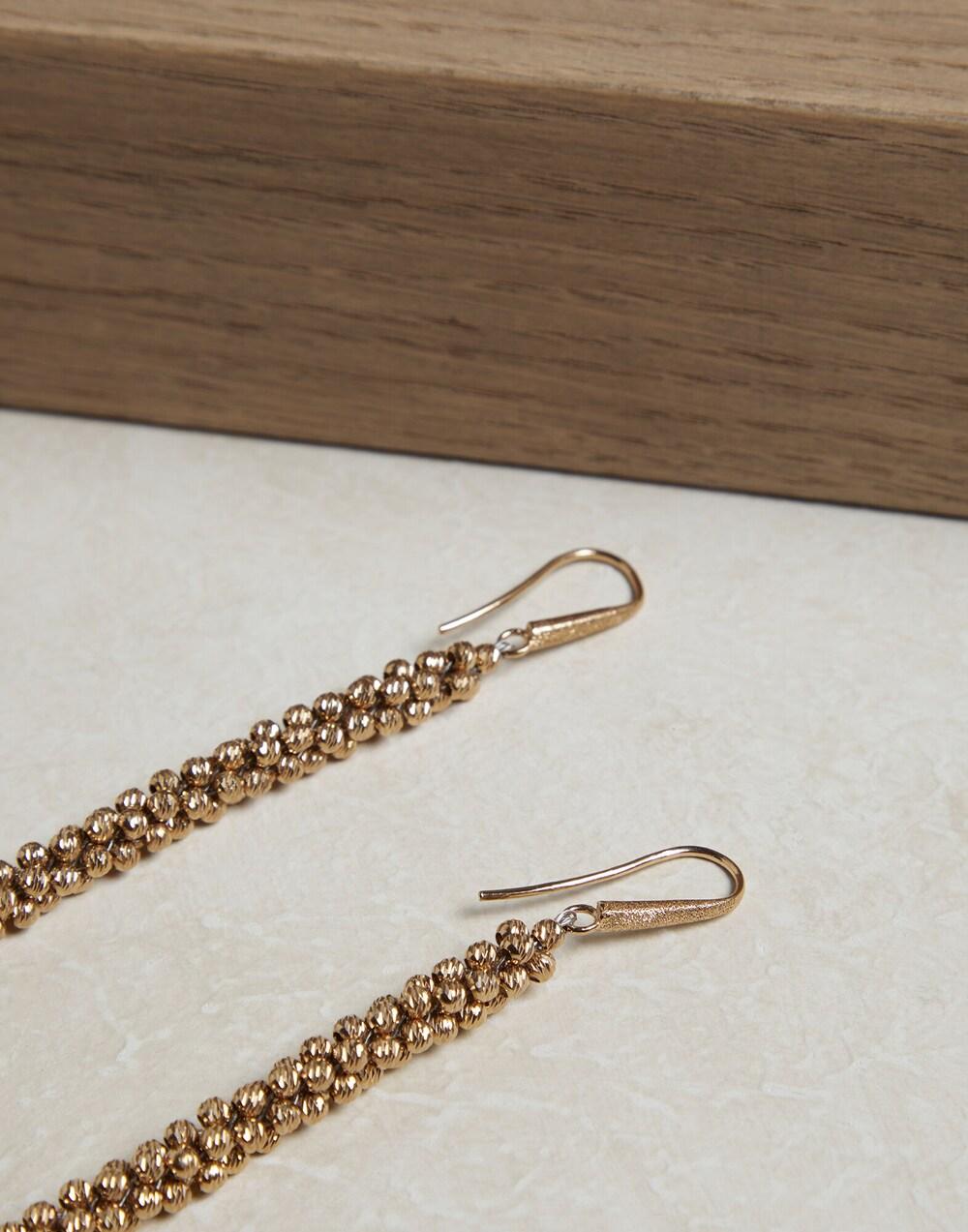 Gold Silver Earrings