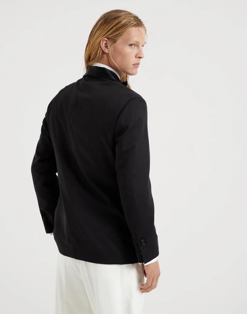 Black Silk Blazer