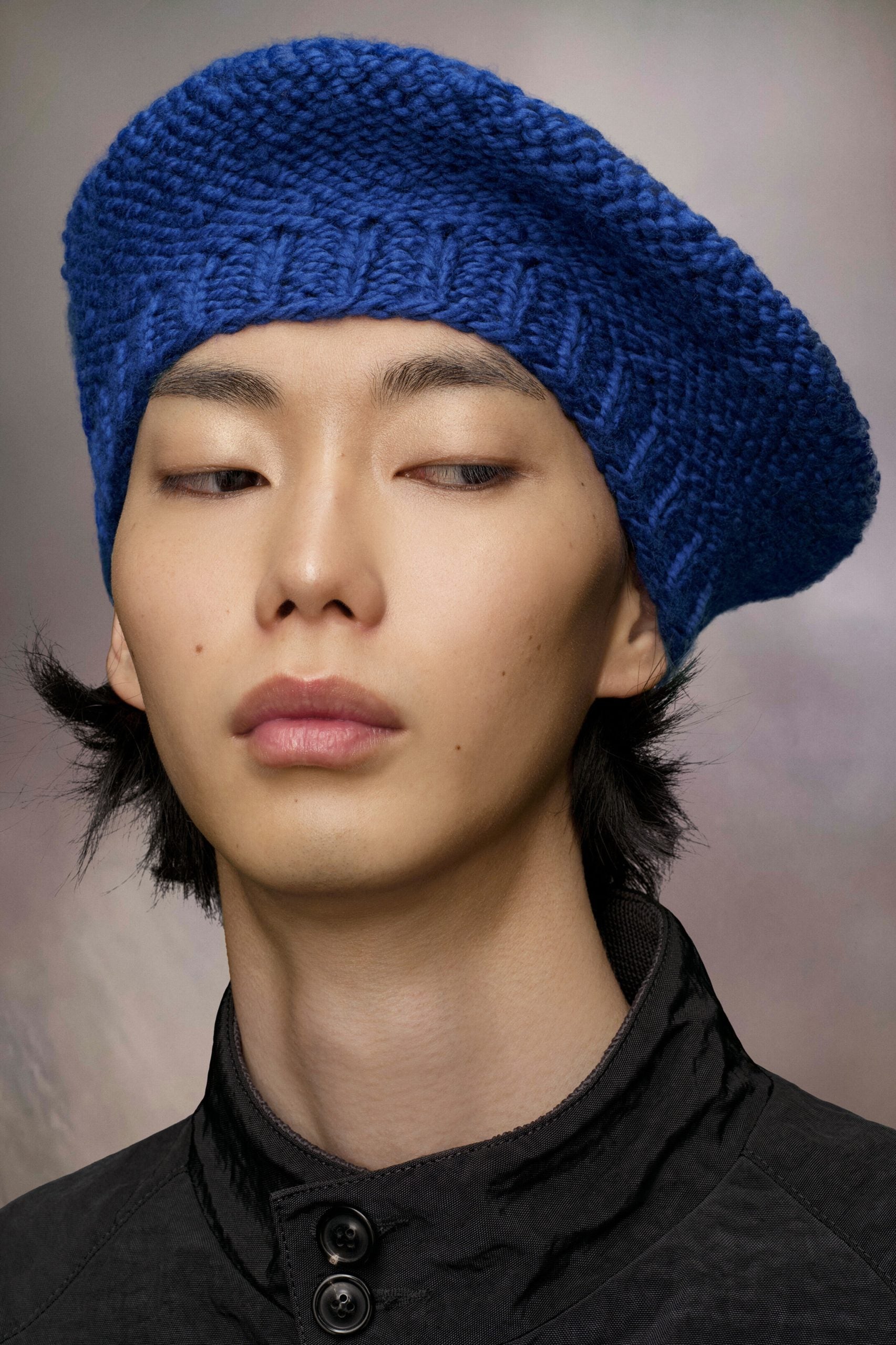 Blue Fibres Hat