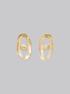 Bicolor Fibres Earrings