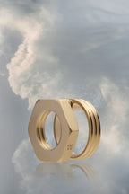 Bronze Fibres Earrings