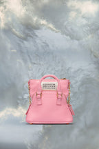 Pink Fibres Crossbody Bag