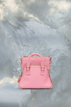 Pink Fibres Crossbody Bag