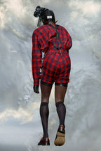 Multicolor Fibres Shorts