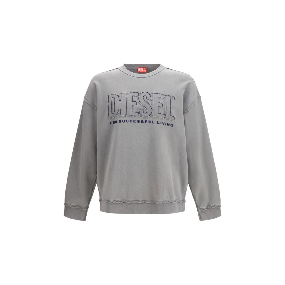 Gray Cotton Sweatshirt