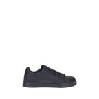 Black Calf Leather Bos Taurus Low Top Sneakers