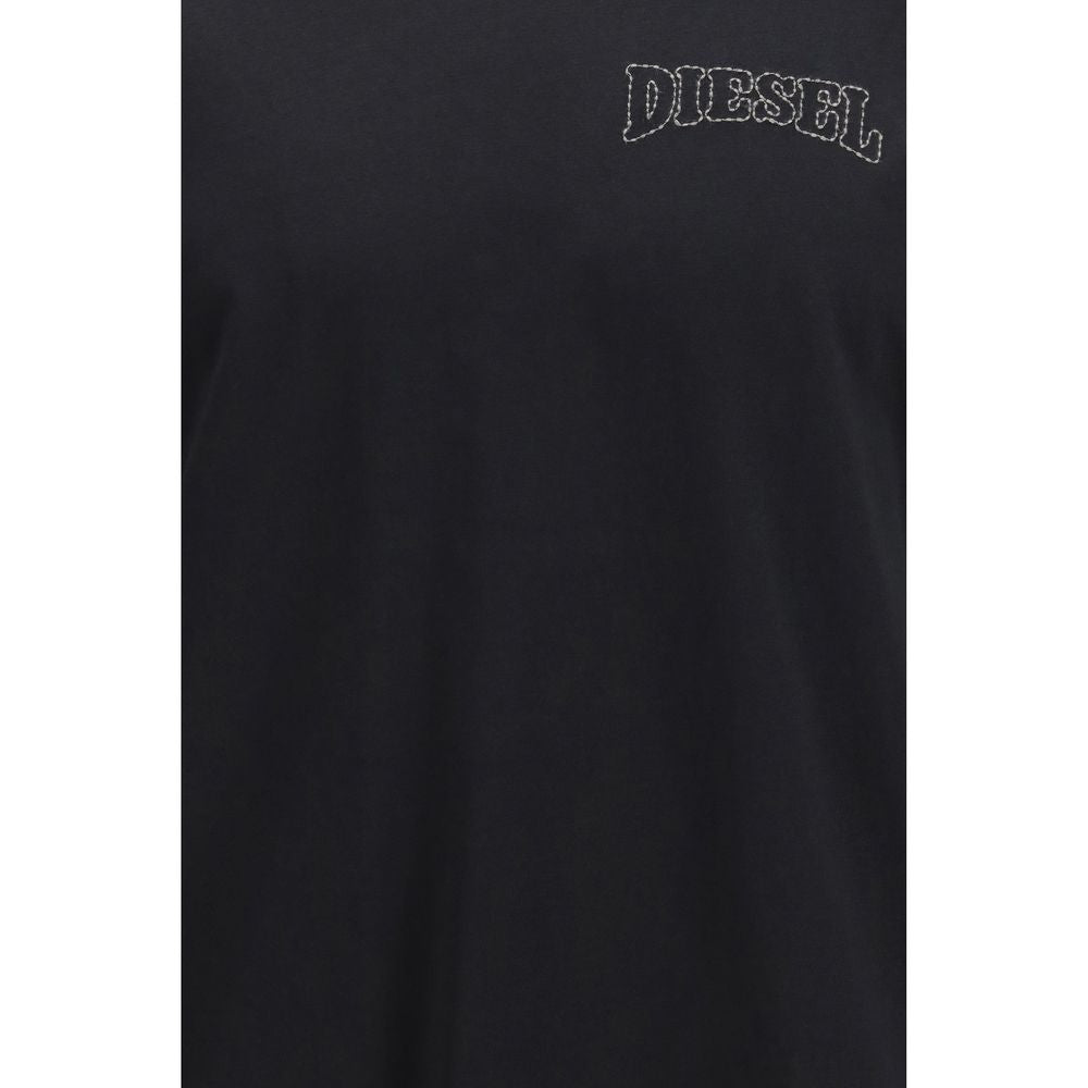 Black Cotton T-Shirt