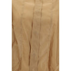 Beige Lycra Blouse
