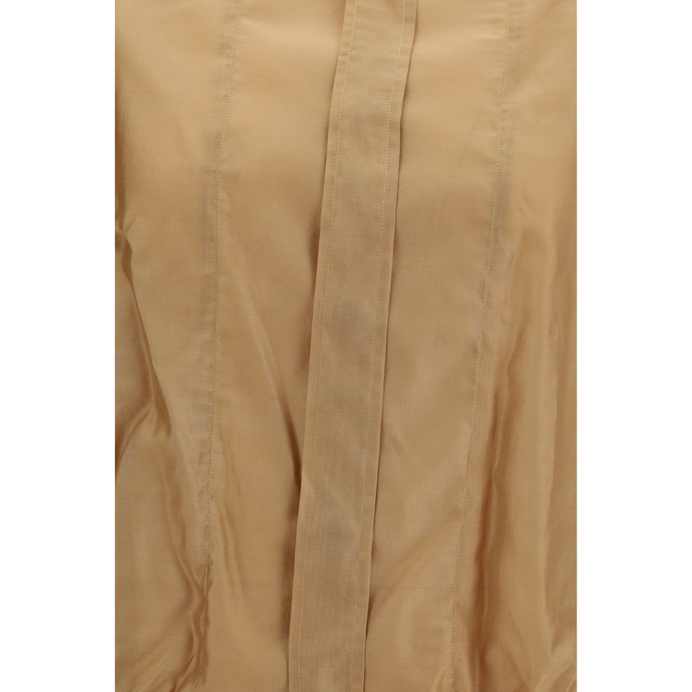 Beige Lycra Blouse