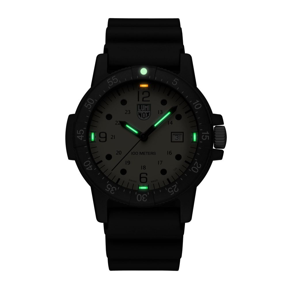Black Resin Sport Watch