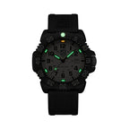 Black Resin Sport Watch