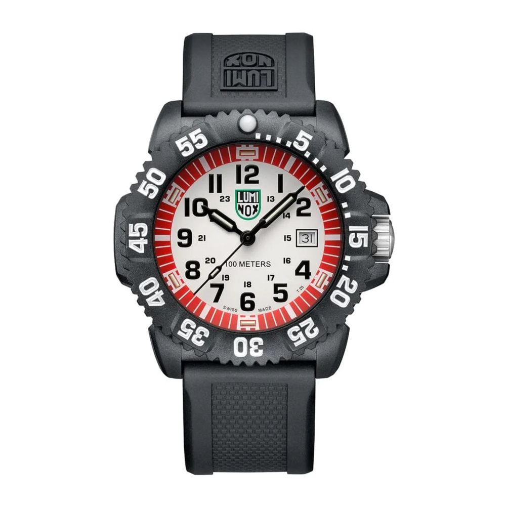 Black Resin Sport Watch