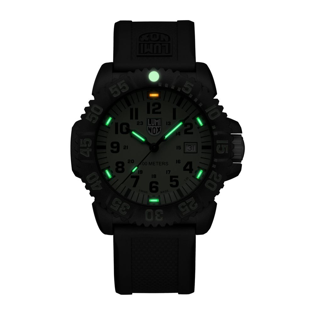 Black Resin Sport Watch