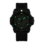 Black Resin Sport Watch