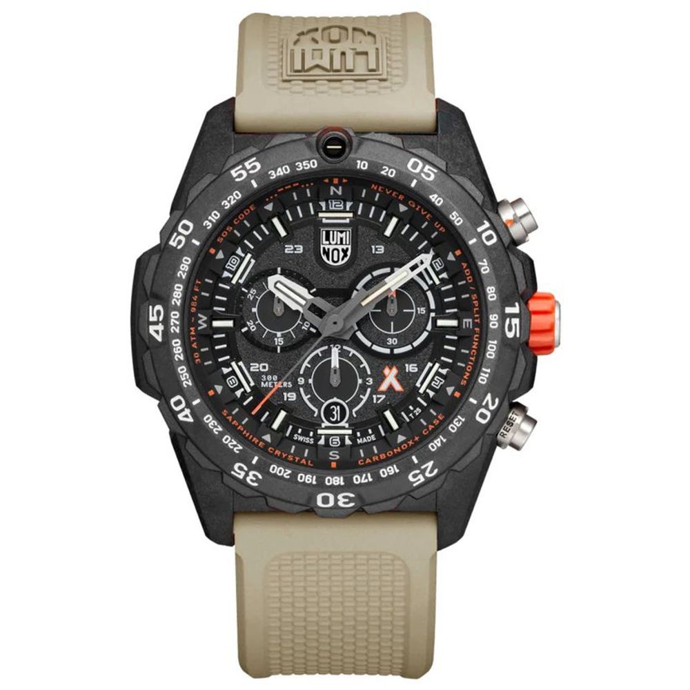 Beige Resin Sport Watch