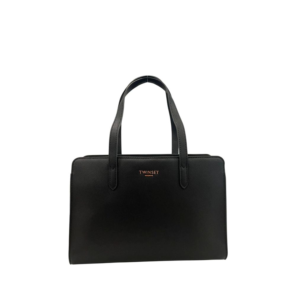 Black PU Women Shoulder Bag