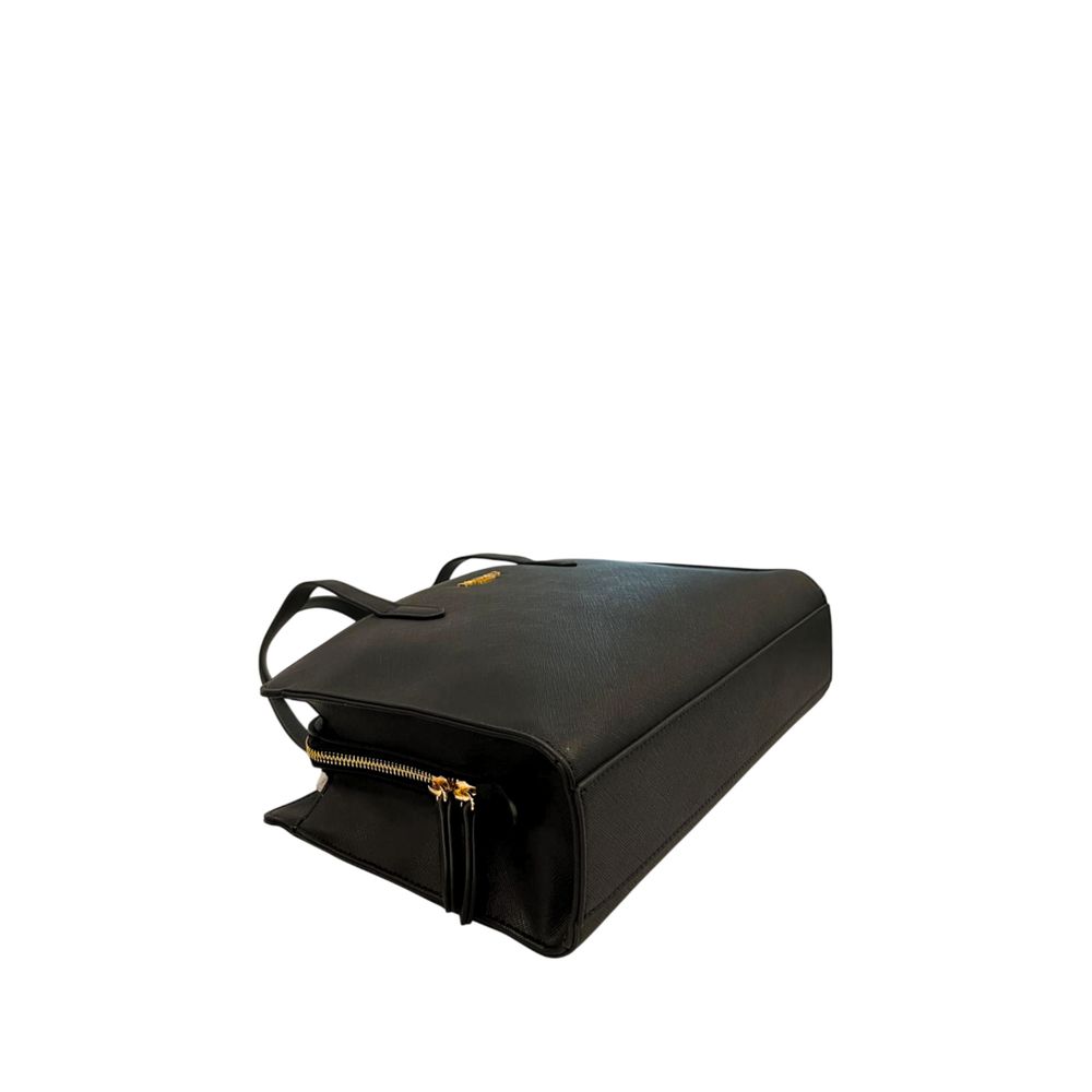 Black PU Women Shoulder Bag