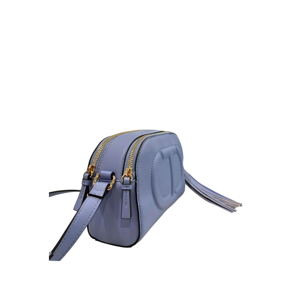 Blue PU Women Crossbody