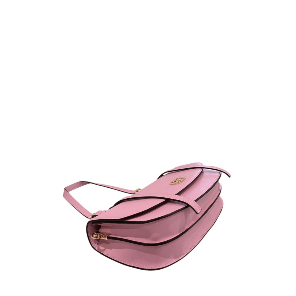 Pink PU Women Shoulder Bag