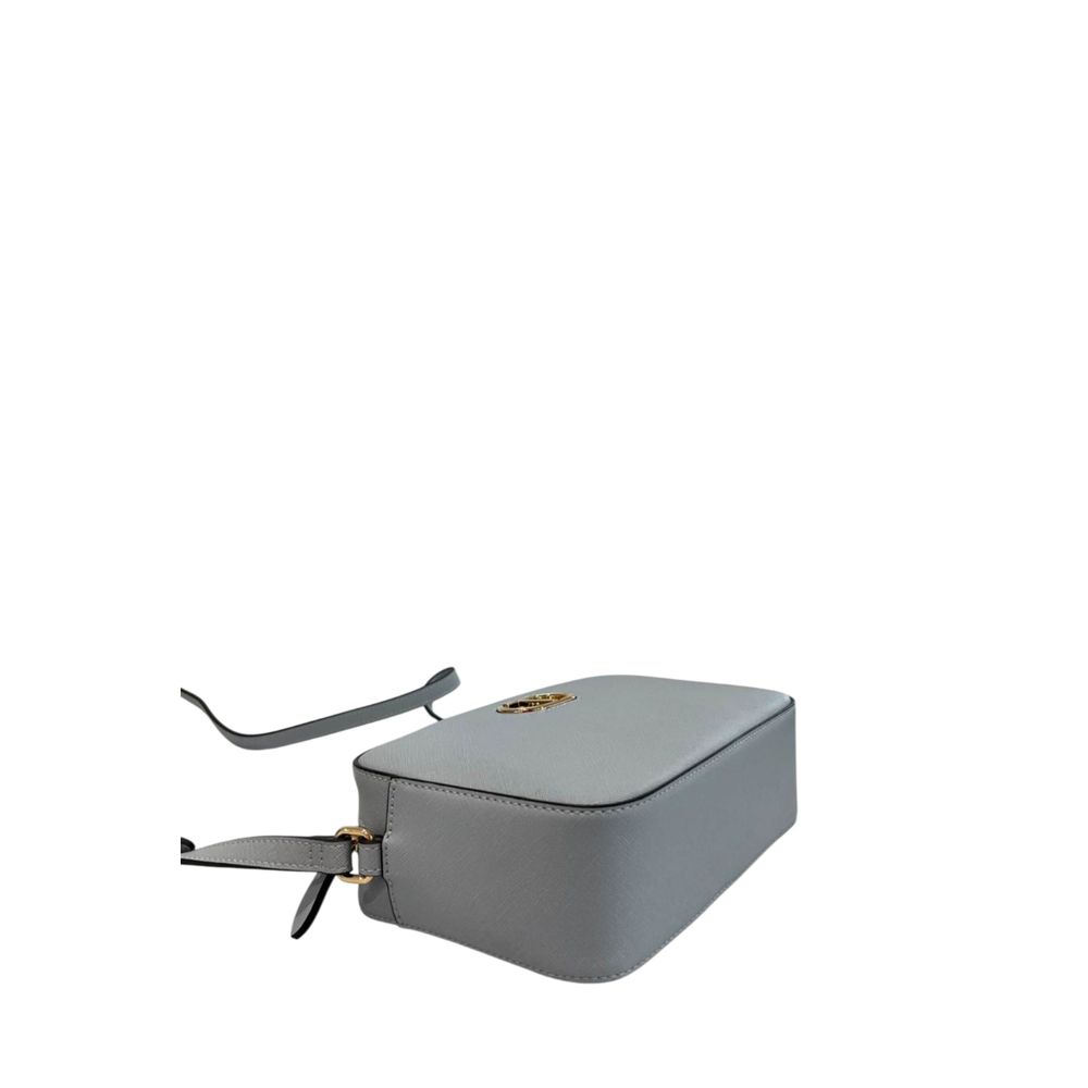 Blue PU Women Crossbody Bag