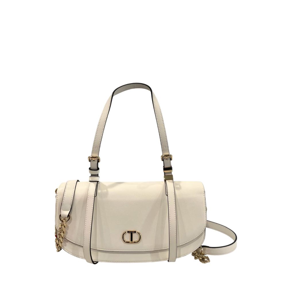White PU Women Shoulder Bag