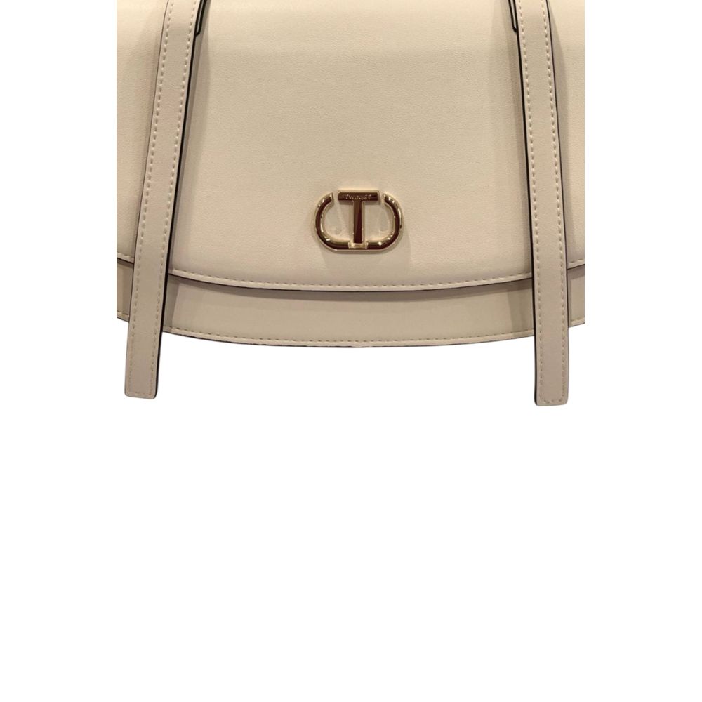 White PU Women Shoulder Bag