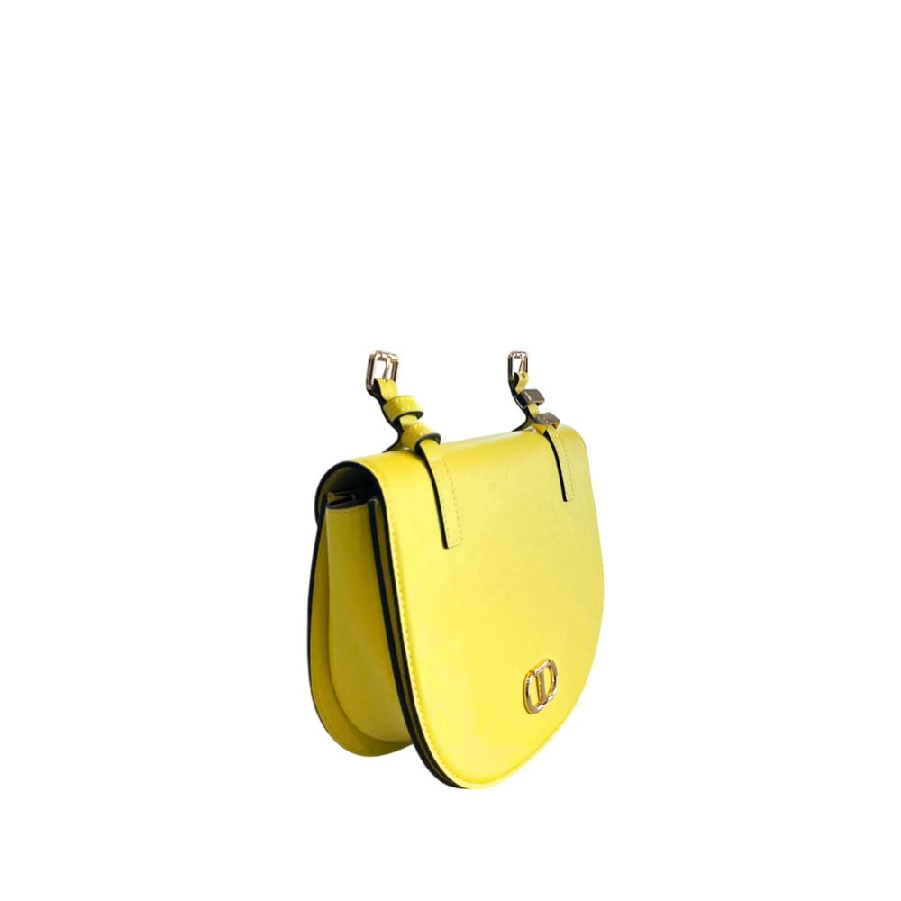 Bicolor Polyethylene Crossbody Bag