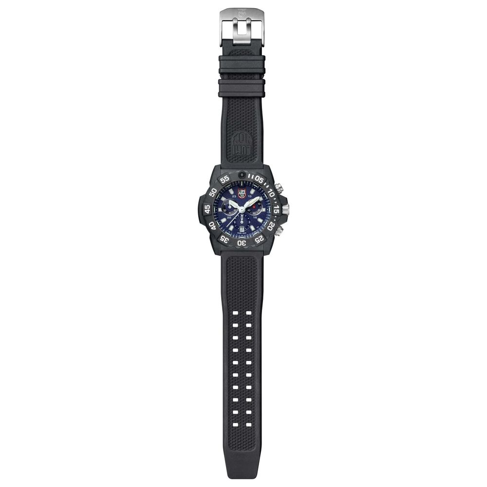 Black Rubber Sport Watch