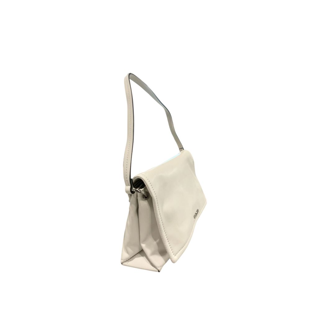 White PU Women Shoulder Bag